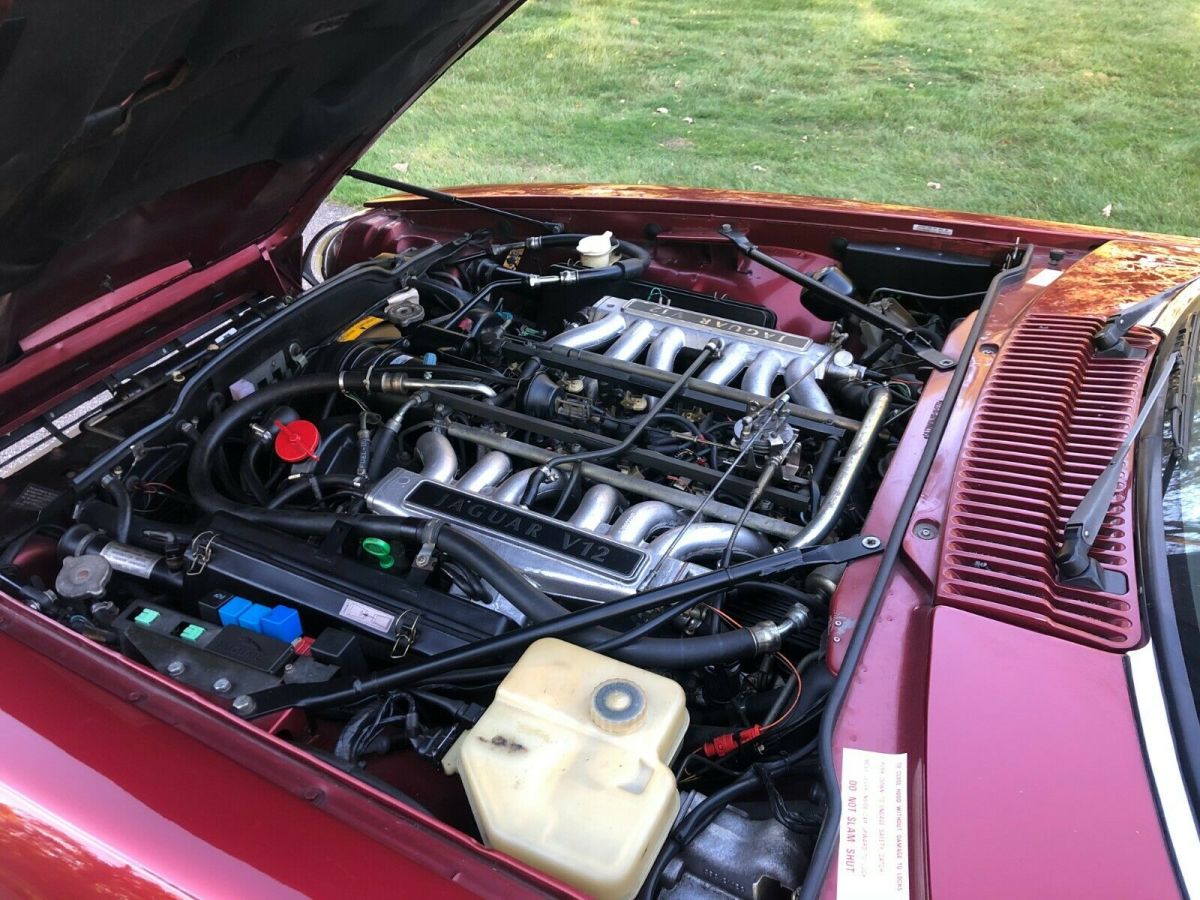 1992 Red Jaguar XJS Convertible