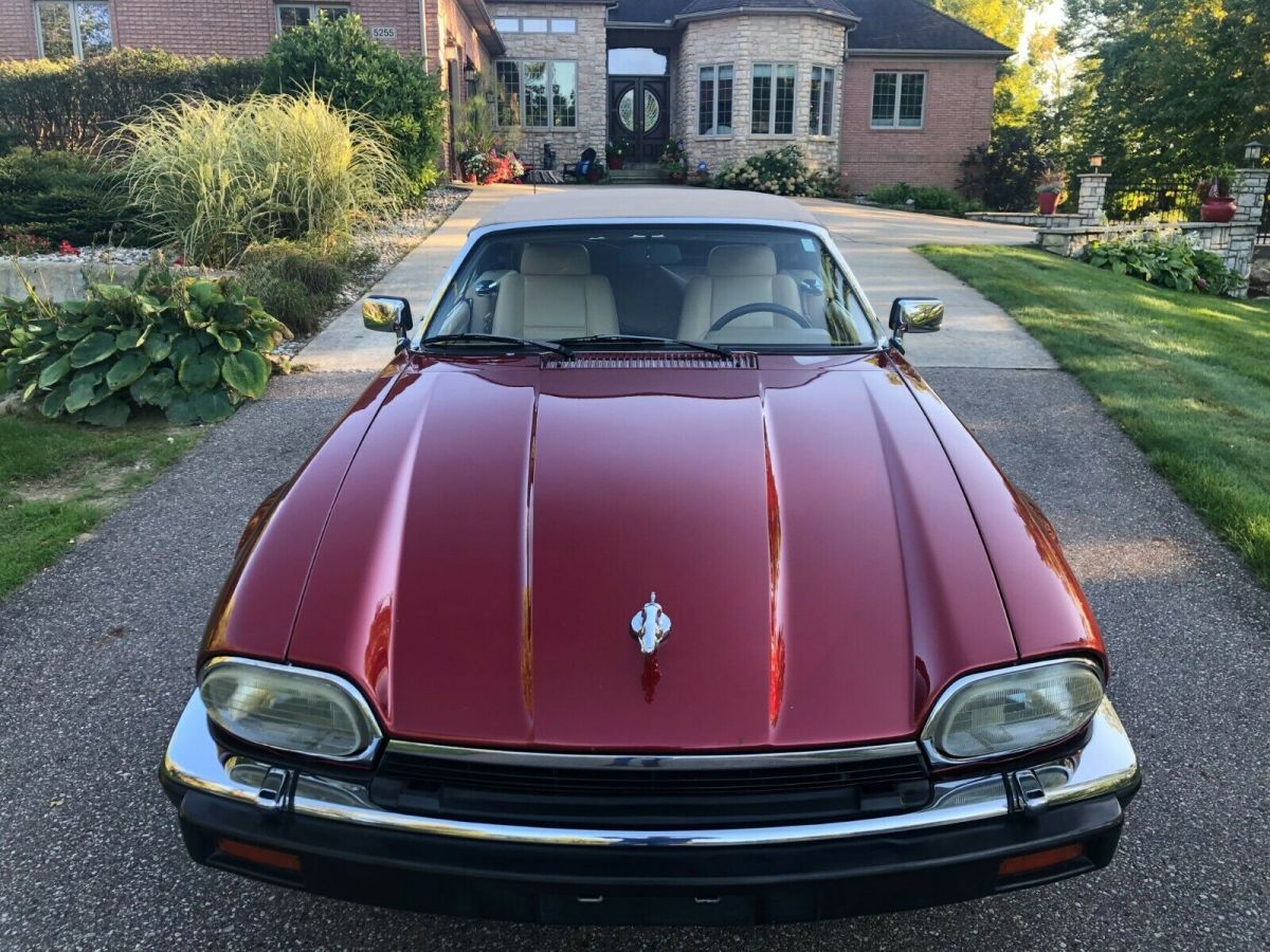 1992 Red Jaguar XJS Convertible