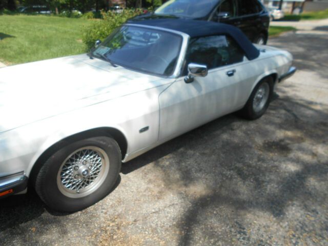 1992 White Jaguar XJS Convertible