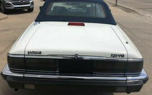 1992 White Jaguar XJS Convertible