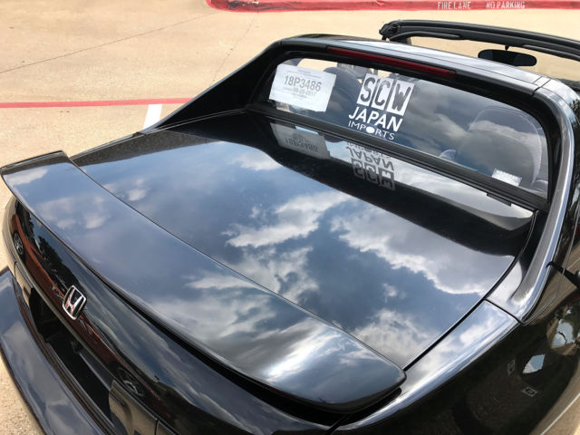 1900 Black Honda Del Sol TARGA