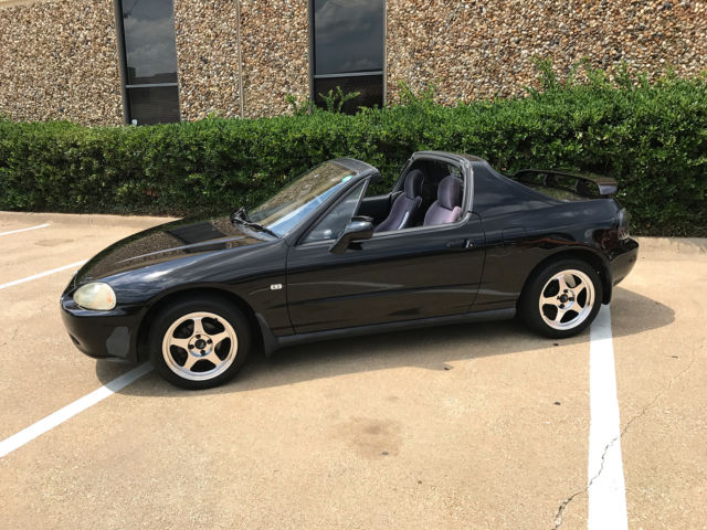 1900 Black Honda Del Sol TARGA