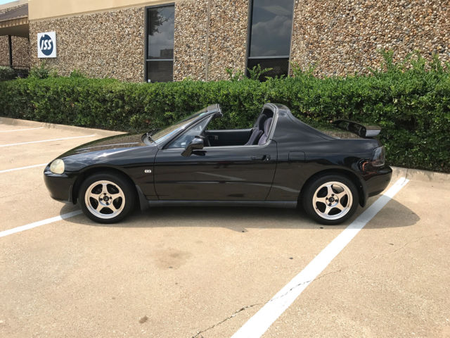 1900 Black Honda Del Sol TARGA