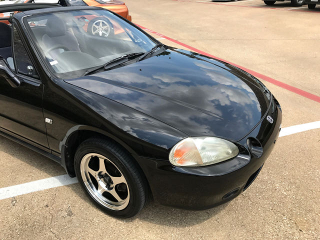1900 Black Honda Del Sol TARGA