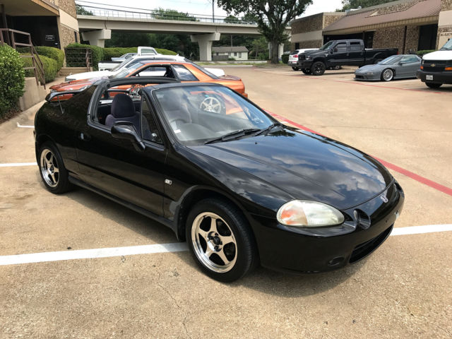 1900 Black Honda Del Sol TARGA