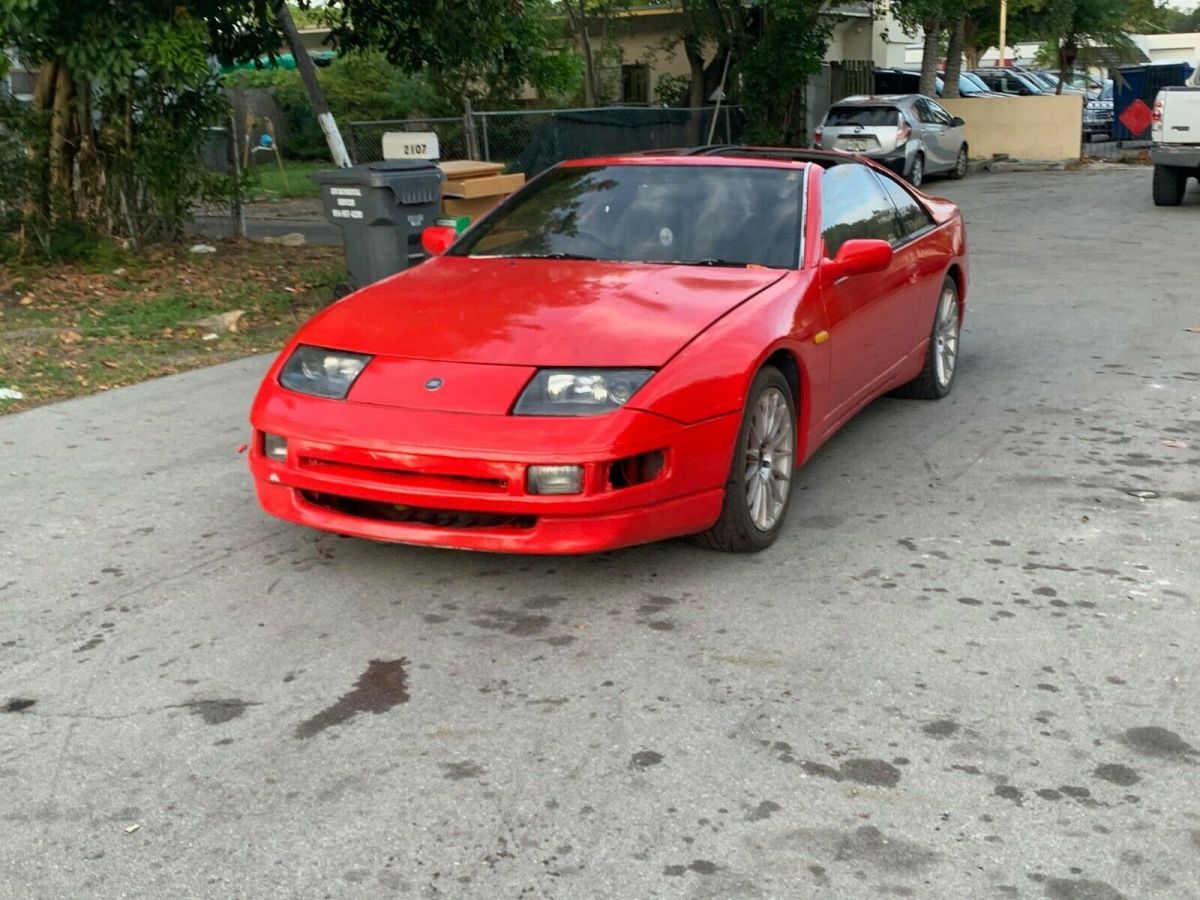 1992 Red Nissan 300ZX Coupe