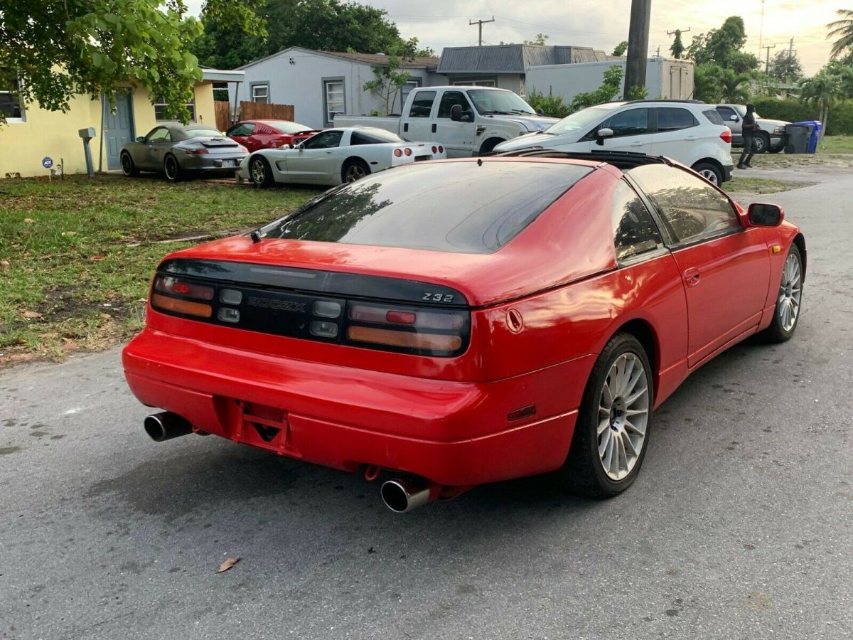 1992 Red Nissan 300ZX Coupe