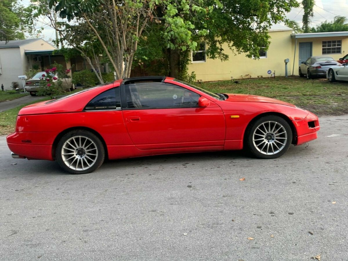 1992 Red Nissan 300ZX Coupe
