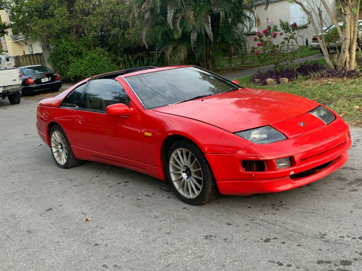 1992 Red Nissan 300ZX Coupe