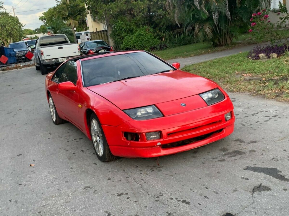 1992 Red Nissan 300ZX Coupe