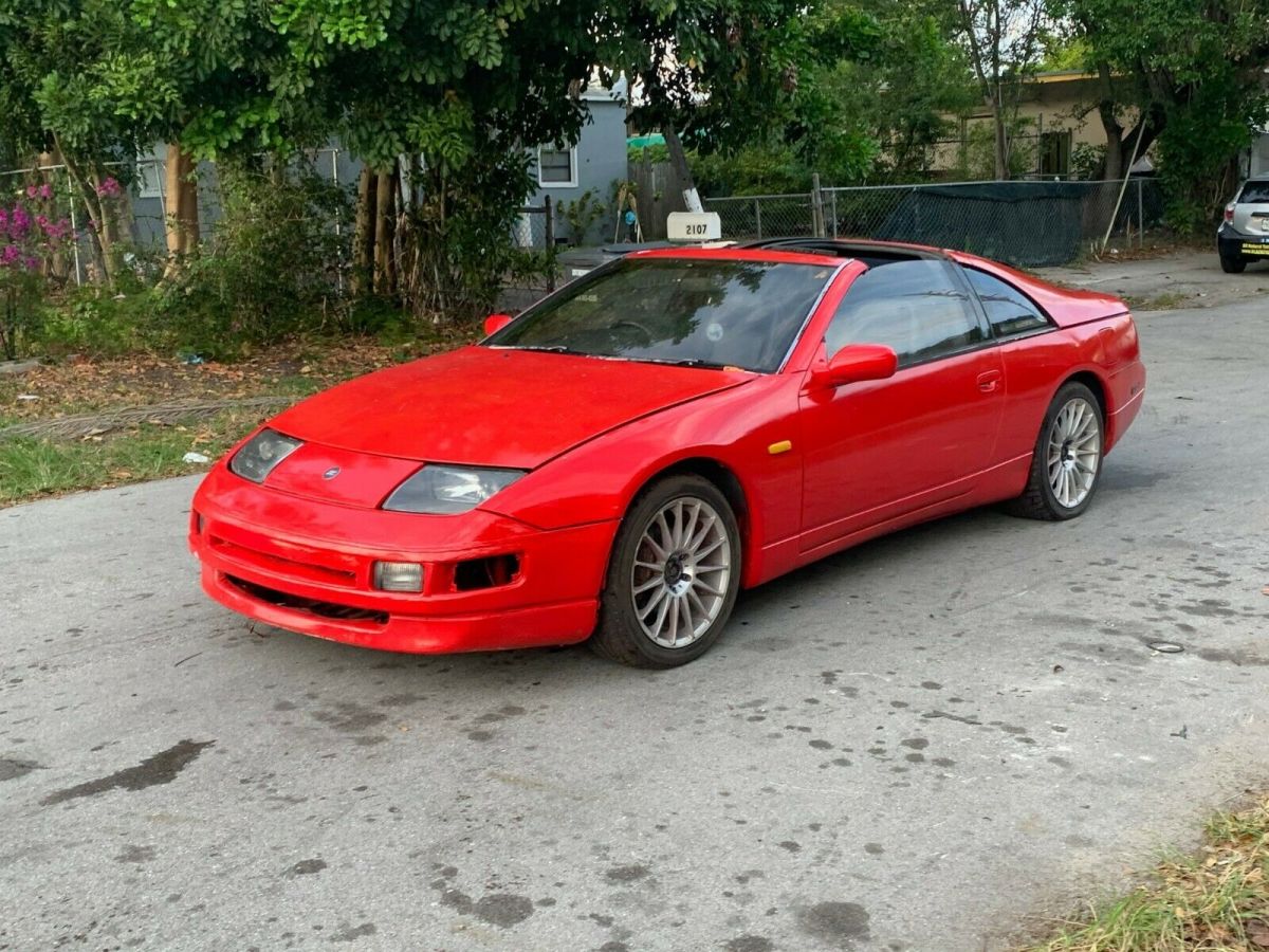1992 Red Nissan 300ZX Coupe