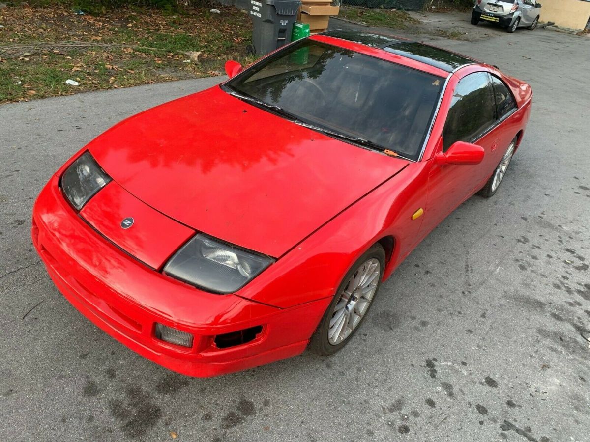 1992 Red Nissan 300ZX Coupe