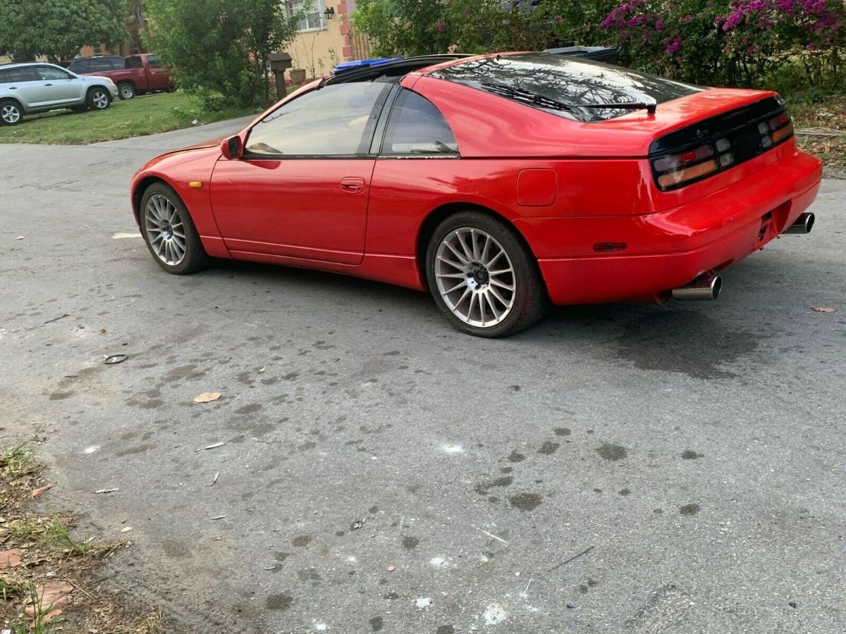 1992 Red Nissan 300ZX Coupe