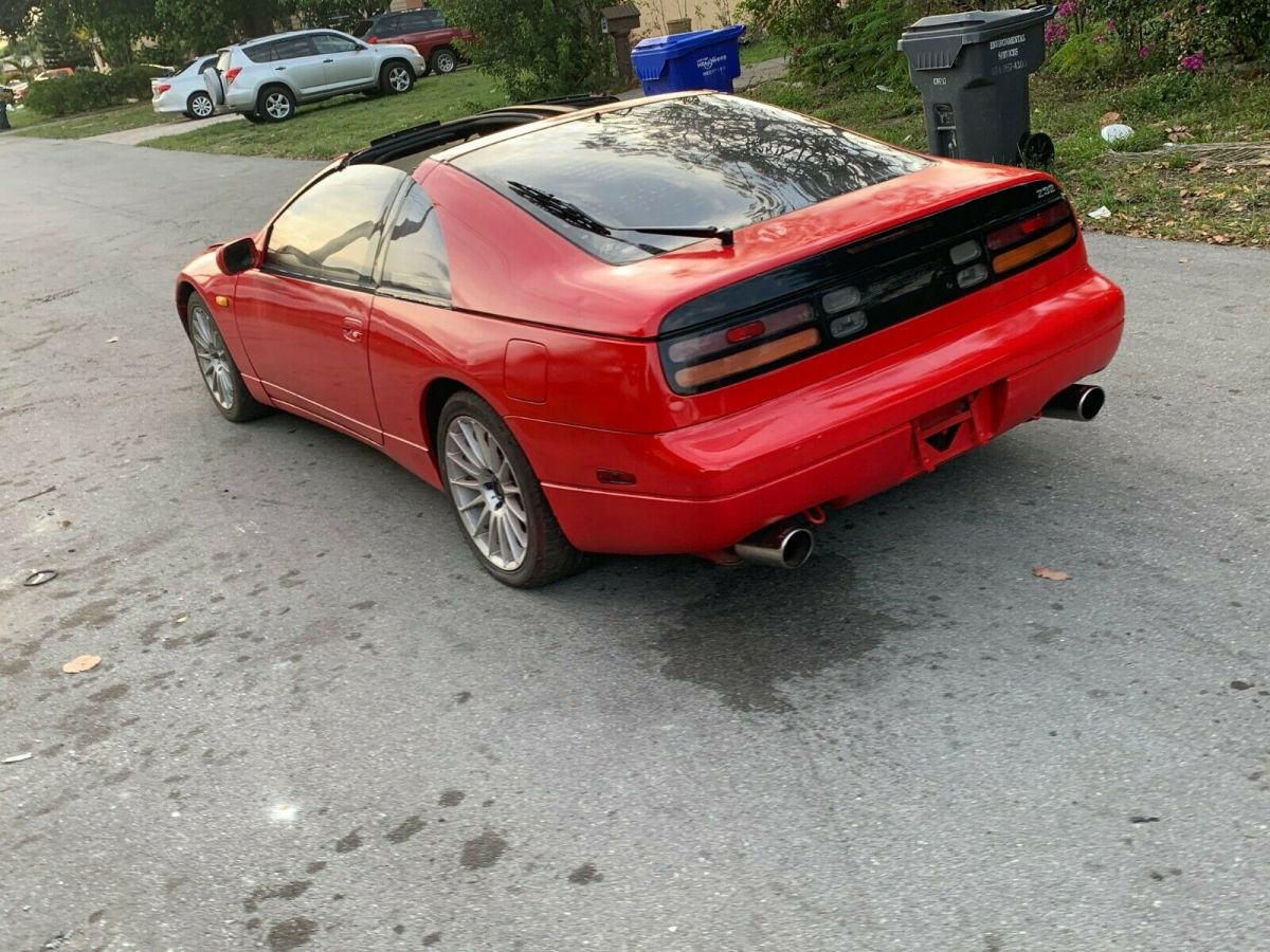 1992 Red Nissan 300ZX Coupe