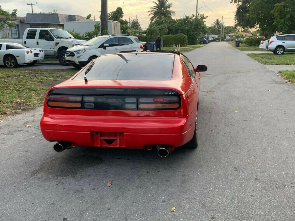 1992 Red Nissan 300ZX Coupe