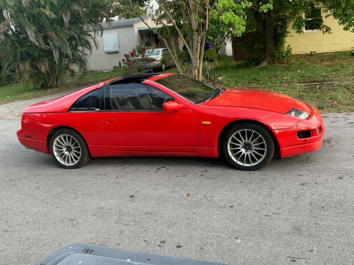 1992 Red Nissan 300ZX Coupe