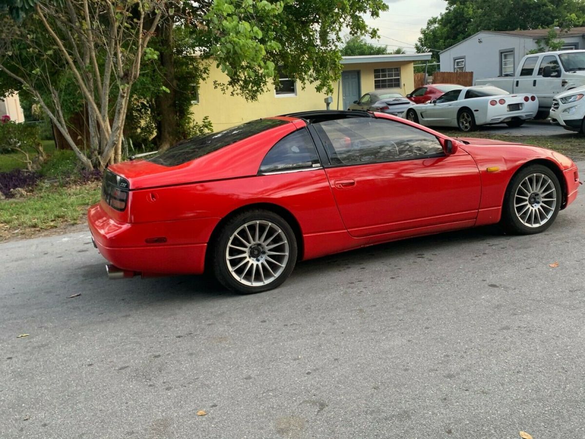 1992 Red Nissan 300ZX Coupe