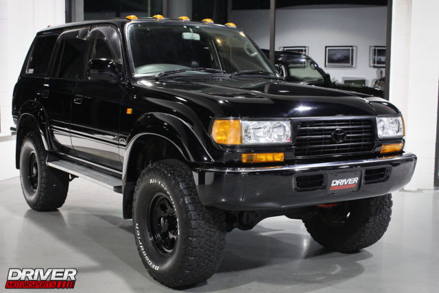 1992 Black Toyota Land Cruiser SUV