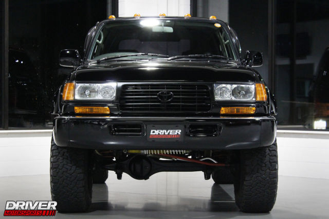 1992 Black Toyota Land Cruiser SUV