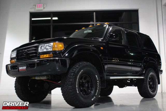 1992 Black Toyota Land Cruiser SUV