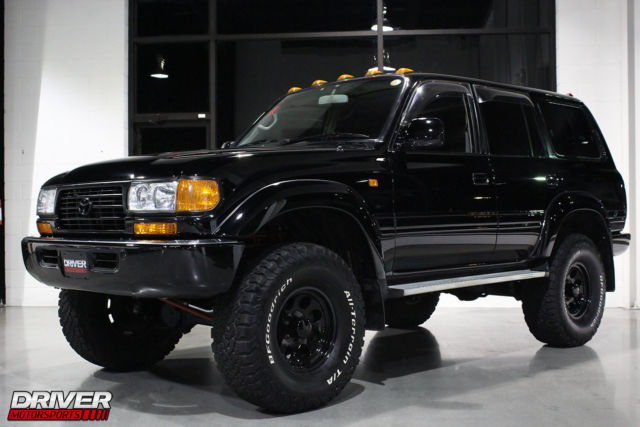 1992 Black Toyota Land Cruiser SUV