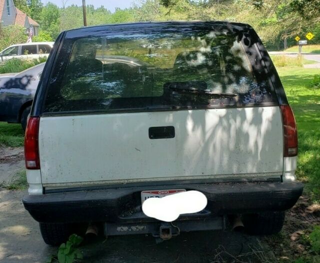 1992 White Chevrolet Blazer Coupe