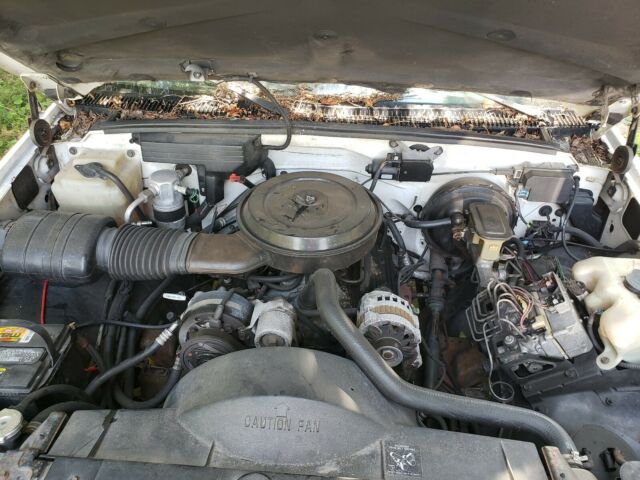 1992 White Chevrolet Blazer Coupe