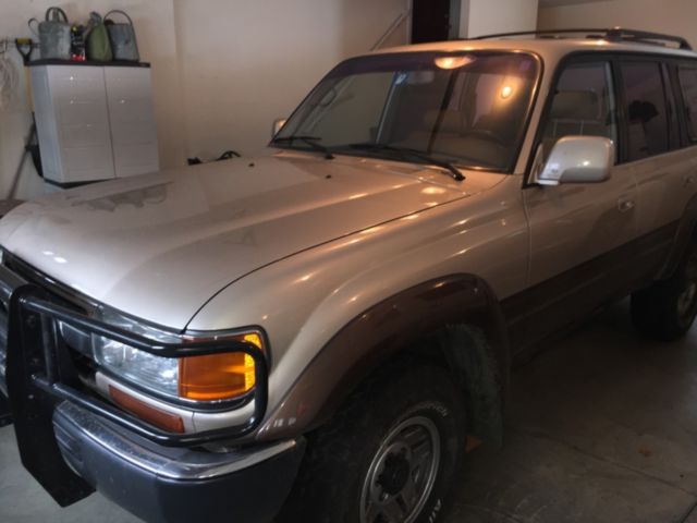 1992 Tan Toyota Land Cruiser SUV