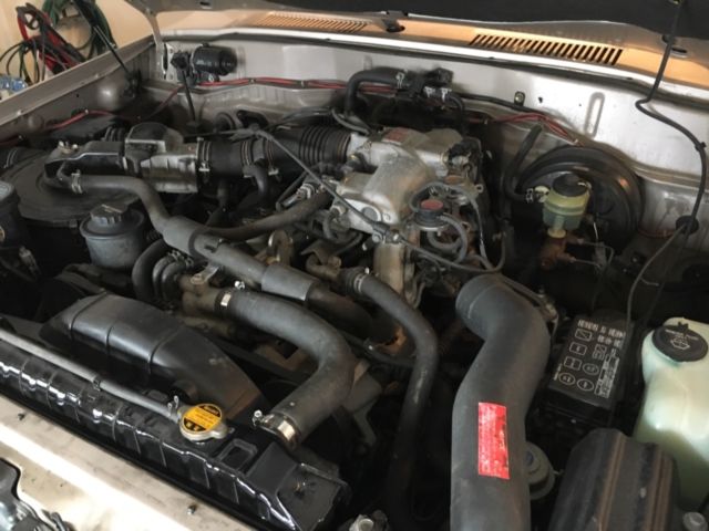 1992 Tan Toyota Land Cruiser SUV