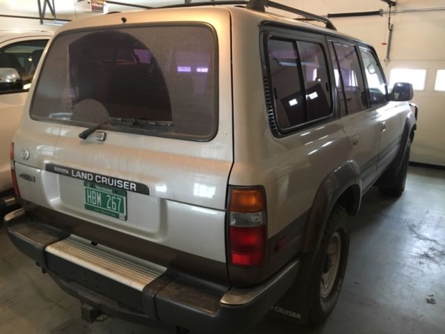 1992 Tan Toyota Land Cruiser SUV