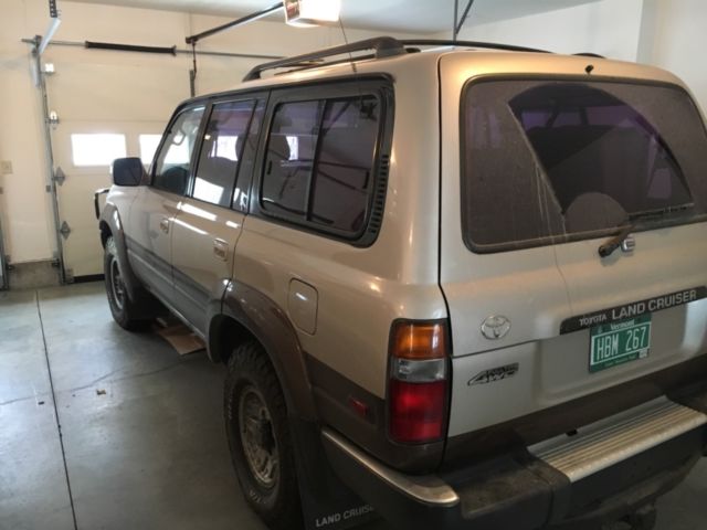 1992 Tan Toyota Land Cruiser SUV