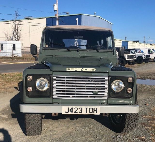 1992 Green Land Rover Defender SUV