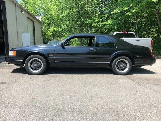 1992 Black Lincoln Mark Series Coupe