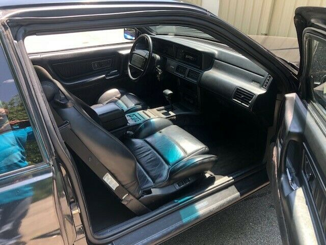 1992 Black Lincoln Mark Series Coupe