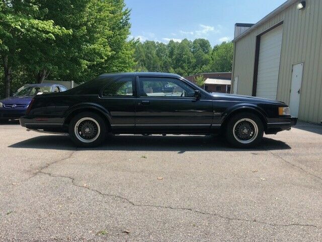 1992 Black Lincoln Mark Series Coupe