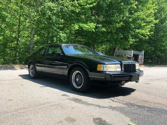1992 Black Lincoln Mark Series Coupe