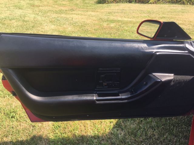 1992 Red Chevrolet Corvette Convertible