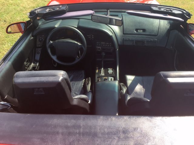 1992 Red Chevrolet Corvette Convertible