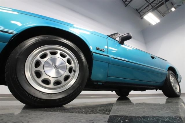 1992 Green Ford Mustang Convertible