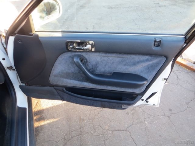 1992 White Honda Accord Sedan