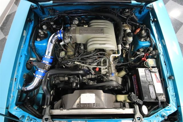 1992 Green Ford Mustang Convertible