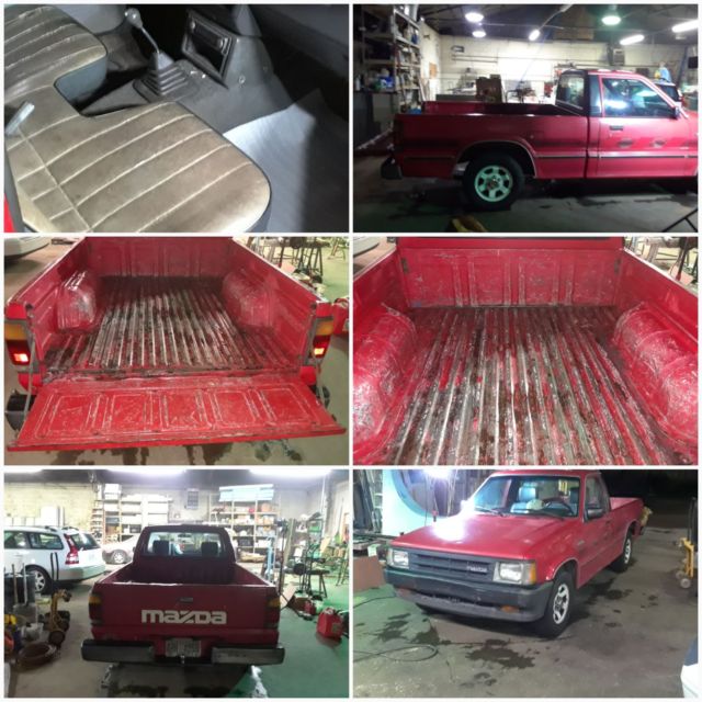 1992 Red Mazda B-Series Pickups Pick Up