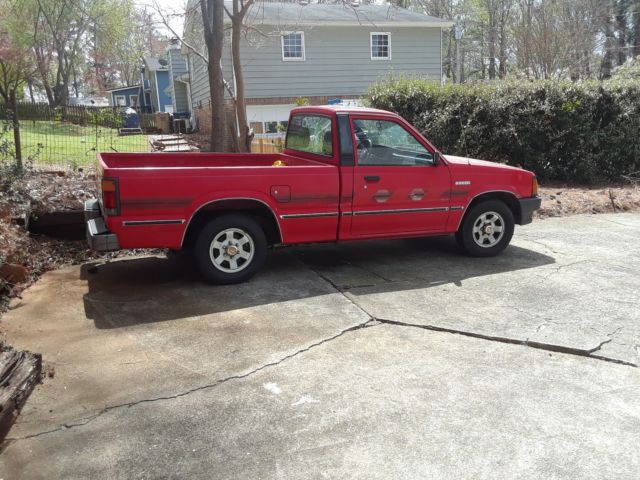 1992 Red Mazda B-Series Pickups Pick Up