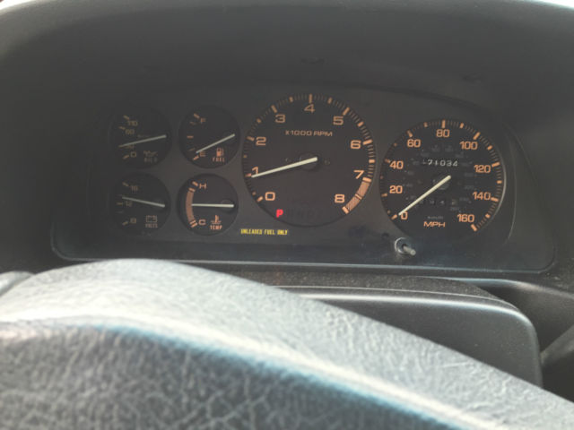 1992 Red Mazda RX-7 Convertible