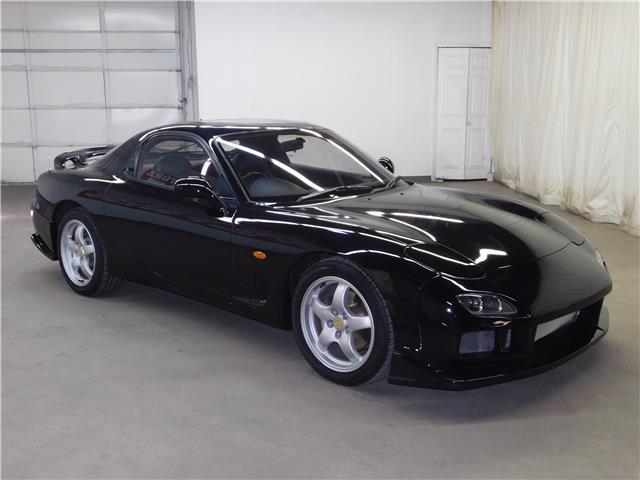 1992 Black Mazda RX-7 --