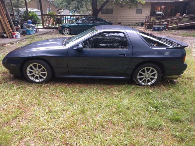 1992 Blue Mazda RX-7 Hatchback