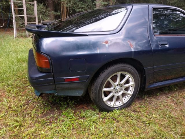 1992 Blue Mazda RX-7 Hatchback