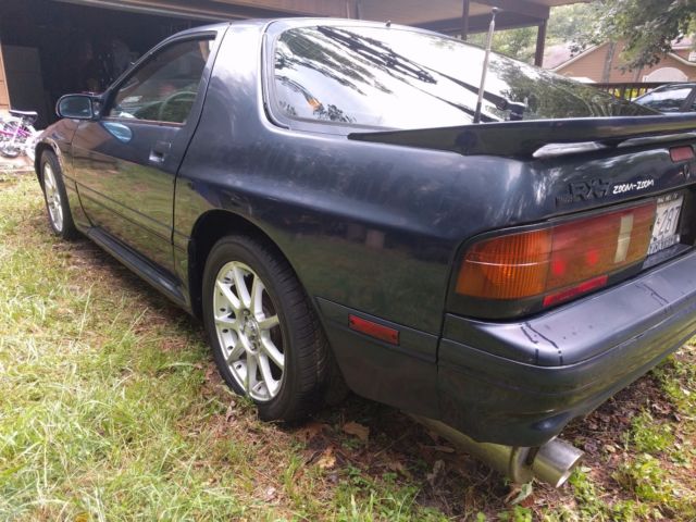 1992 Blue Mazda RX-7 Hatchback