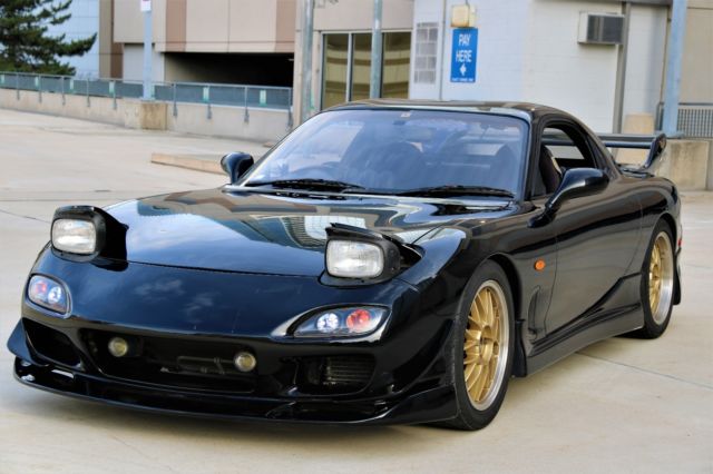 1992 Black Mazda RX-7 Coupe