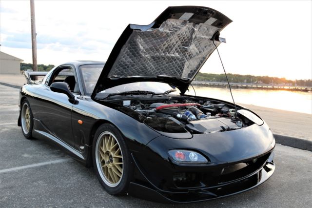 1992 Black Mazda RX-7 Coupe